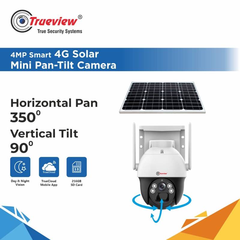Truview Solar PT Camera with Installation and 128GB SD Card
