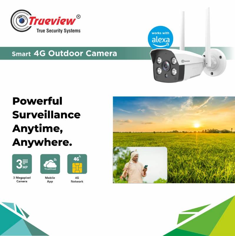 Truview Bullet 4G Camera with Installation and 128GB SD Card
