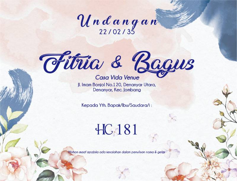 BLANGKO HC 181