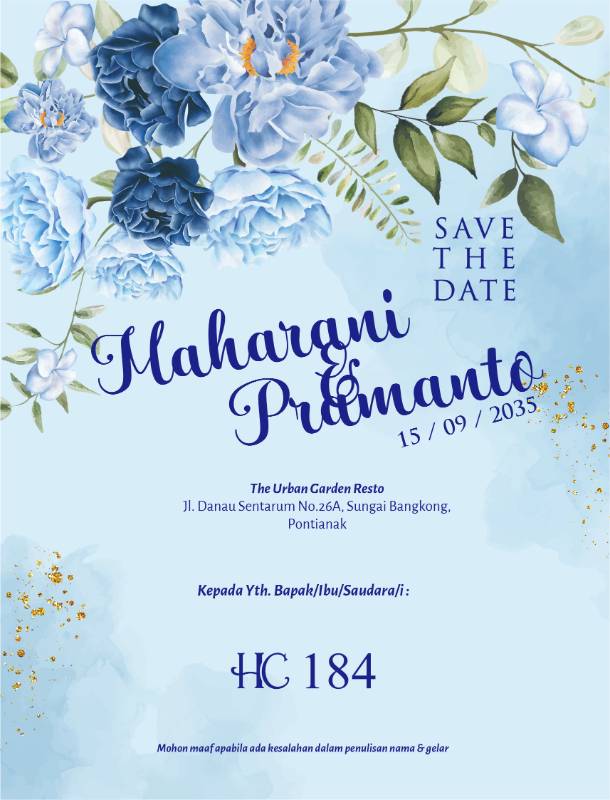 BLANGKO HC 184