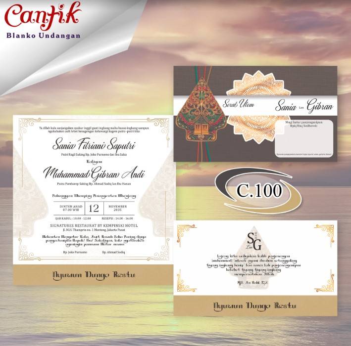 BLANGKO CINTA C 100