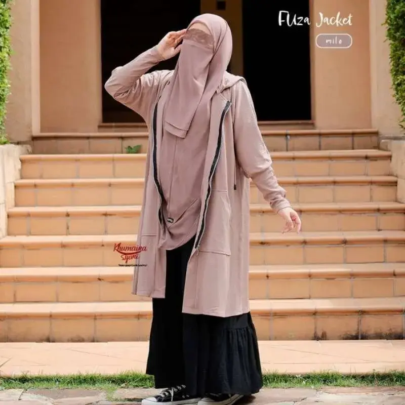 Fuza Long Jaket Muslimah