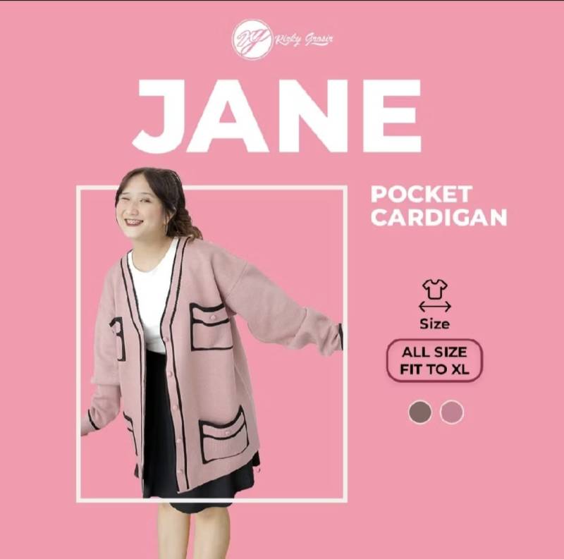 RG Jane pocket cardigan knitwear