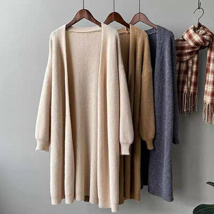 Long Cardigan Rajut