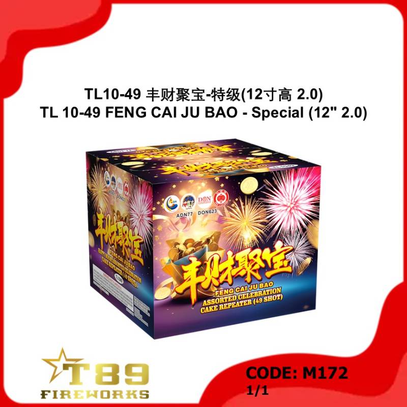 M172 | TL10-49 丰财聚宝-特级 (12寸高 2.0) | TL 10-49 FENG CAI JU BAO - Special (12"2.0)