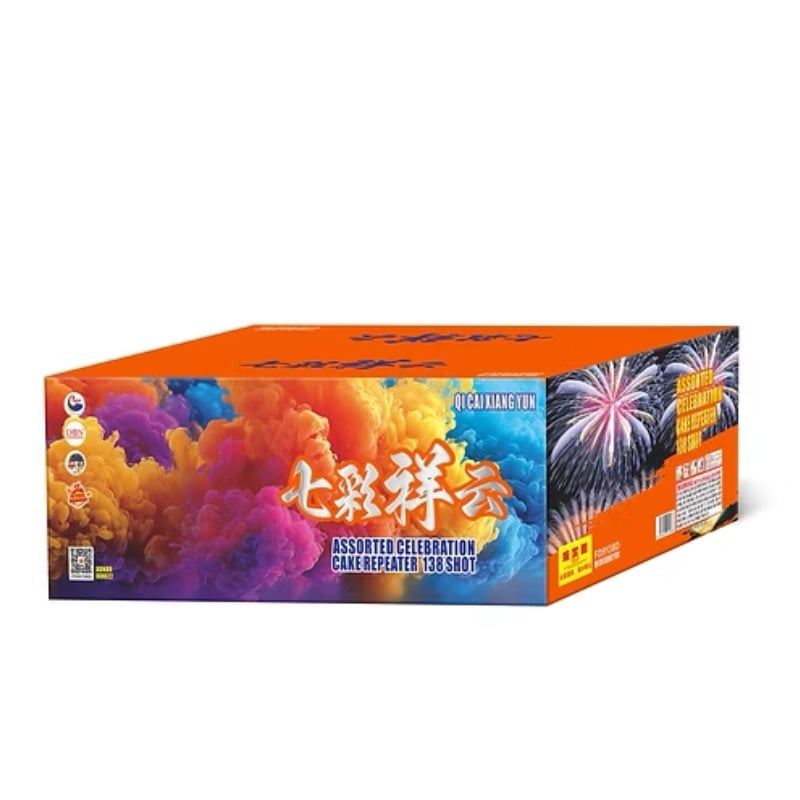 M198 | FD 9-138VS 七彩祥云 (祥云) | FD 9-138VS QI CAI XIANG YUN (ColorSmoke)