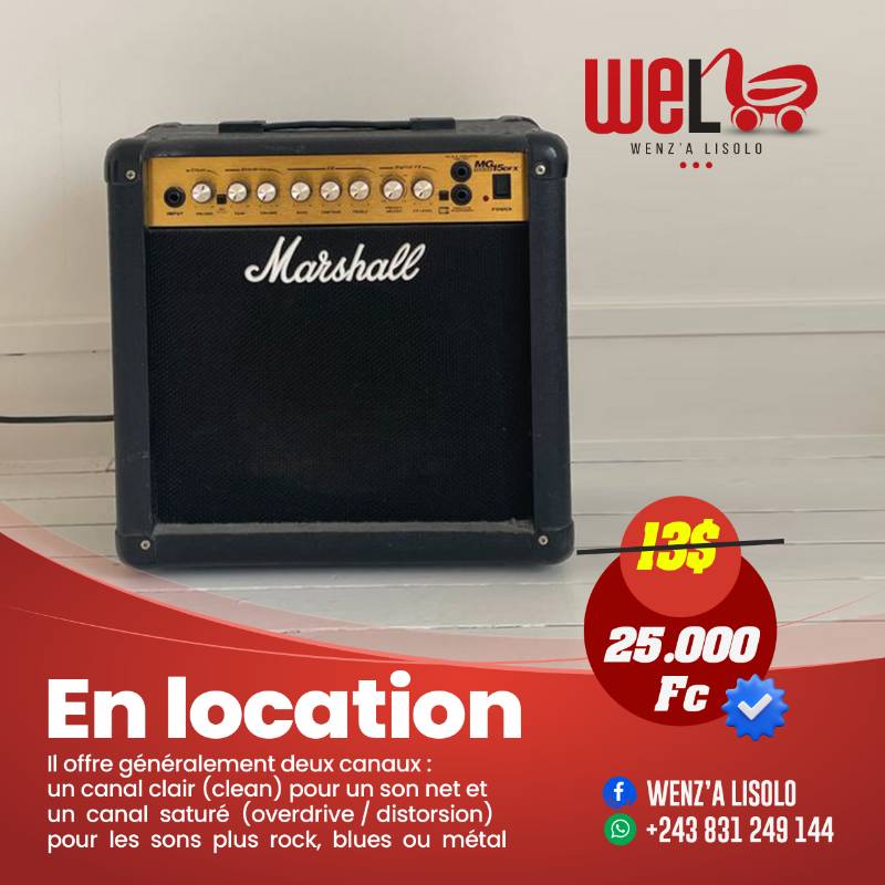 Amplificateur combo pour guitare