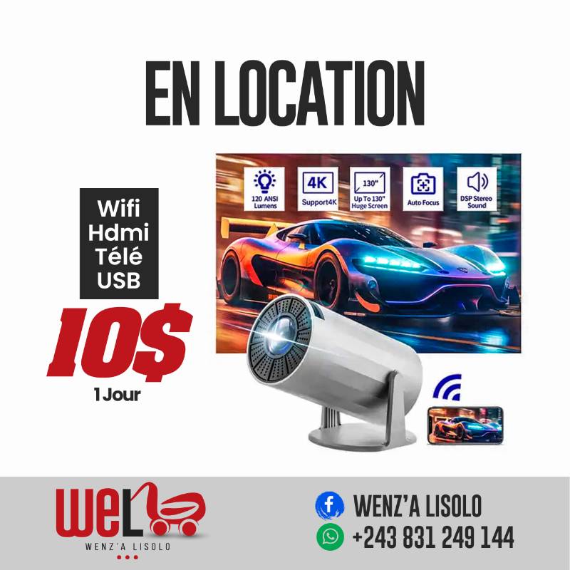 Projecteur Hd, portable et Intelligent