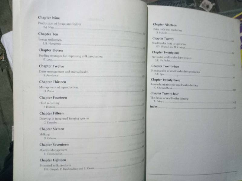 Small Holderdairying in the tropics