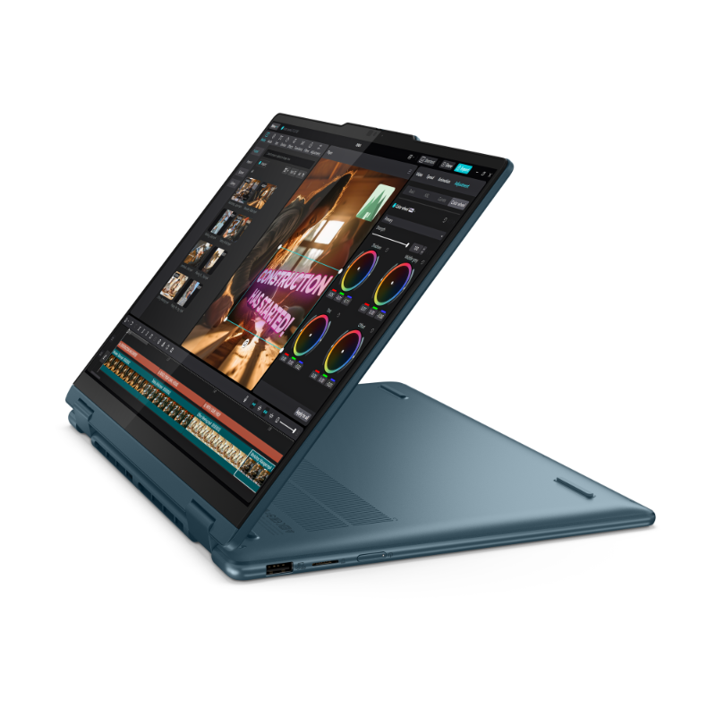 Lenovo Yoga 7i 2in1 14IML9 83DJ000XID Core Ultra 7-155H RAM 16GB SSD 1TB 14" 2.8K OLED Touchscreen Win11 + OHS 2021 Tidal Teal