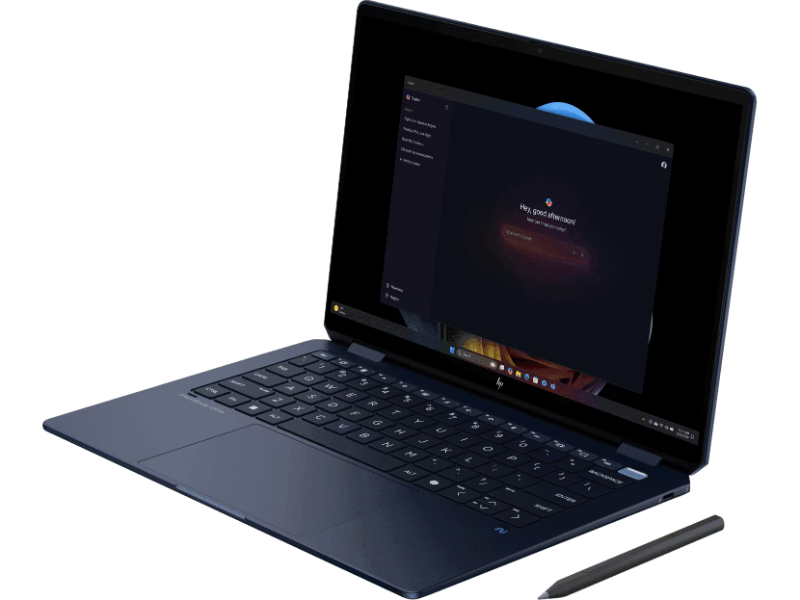 HP Omnibook Ultra Flip 14 fh0888TU Core Ultra 7-258V RAM 32GB SSD 1TB EVO 14" 2.8K OLED Touch 120hz Win11 Home + OHS 2021 Blue