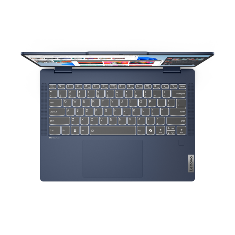 Lenovo IdeaPad 5 2in1 14IRU9 83DT008JID Intel Core 3-100U RAM 8GB SSD 512GB 14" WUXGA IPS Touchescreen Win11 + OHS 2021 Cosmic Blue