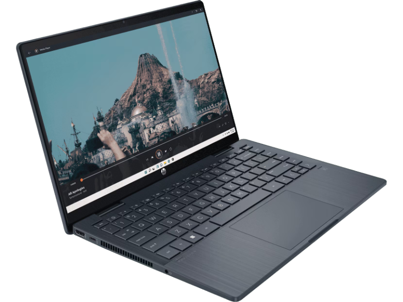 HP Pavilion x360 14 ek2051TU Intel Core 3 - 100U RAM 8GB SSD 512GB 14" FHD IPS Touchscreen Win11 + OHS 2021 Space Blue