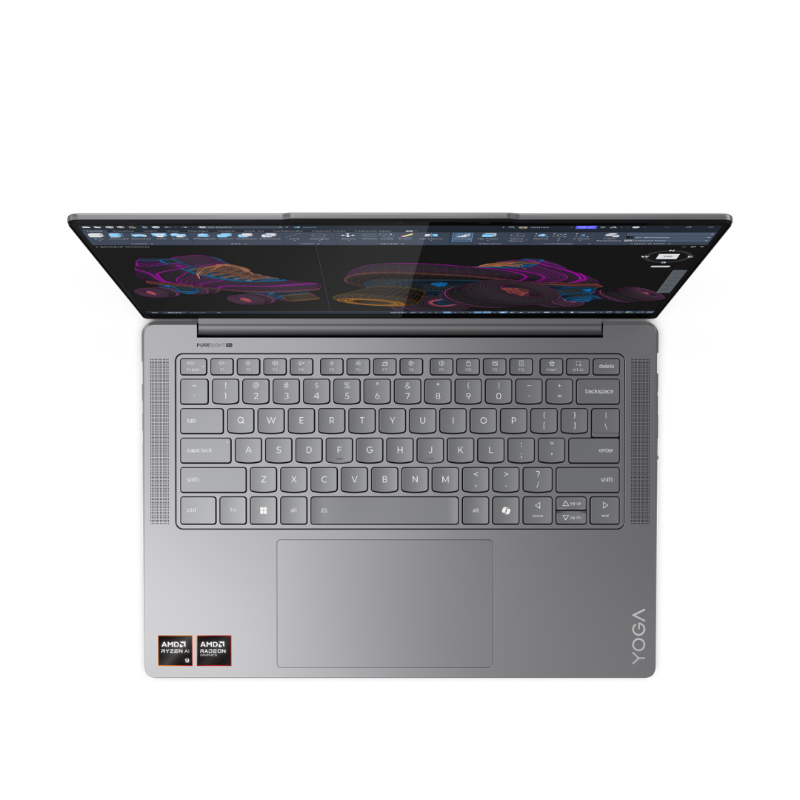 Lenovo Yoga Pro 7 14AHP9 83E30006ID Ryzen 7-8845HS RAM 16GB SSD 1TB SSD Nvidia RTX 3050 14.5" 2.5K IPS Touchscreen Win11 + OHS 2021 Luna Grey