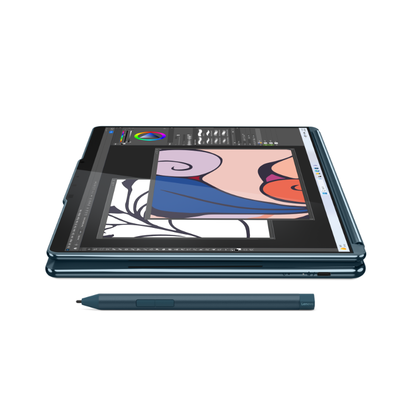 Lenovo Yoga Book 9i 83FF000GID Core Ultra 7-155U RAM 32GB SSD 1TB SSD 2x 13.3" 2.8K OLED Win11 + OHS 2021 Tidal Teal