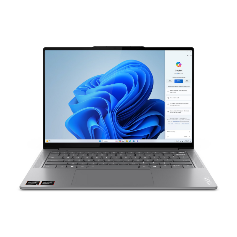 Lenovo Yoga Pro 7 14AHP9 83E30006ID Ryzen 7-8845HS RAM 16GB SSD 1TB SSD Nvidia RTX 3050 14.5" 2.5K IPS Touchscreen Win11 + OHS 2021 Luna Grey