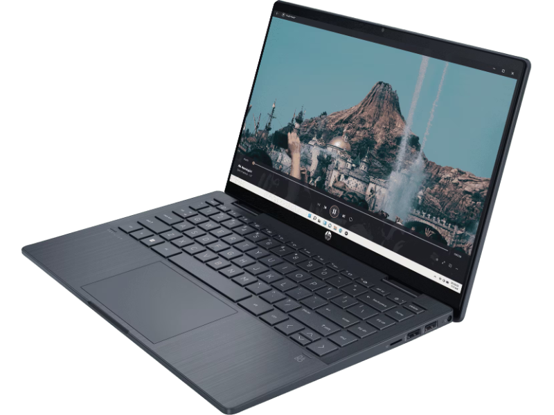 HP Pavilion x360 14 ek2051TU Intel Core 3 - 100U RAM 8GB SSD 512GB 14" FHD IPS Touchscreen Win11 + OHS 2021 Space Blue