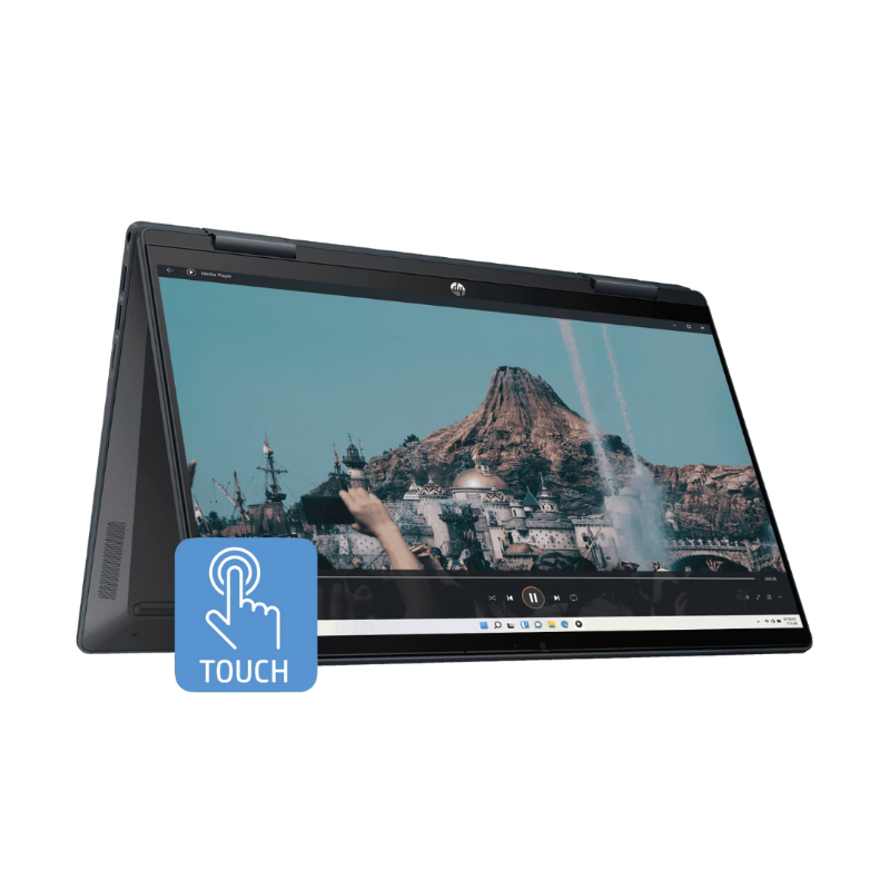 HP Pavilion x360 14 ek2051TU Intel Core 3 - 100U RAM 8GB SSD 512GB 14" FHD IPS Touchscreen Win11 + OHS 2021 Space Blue