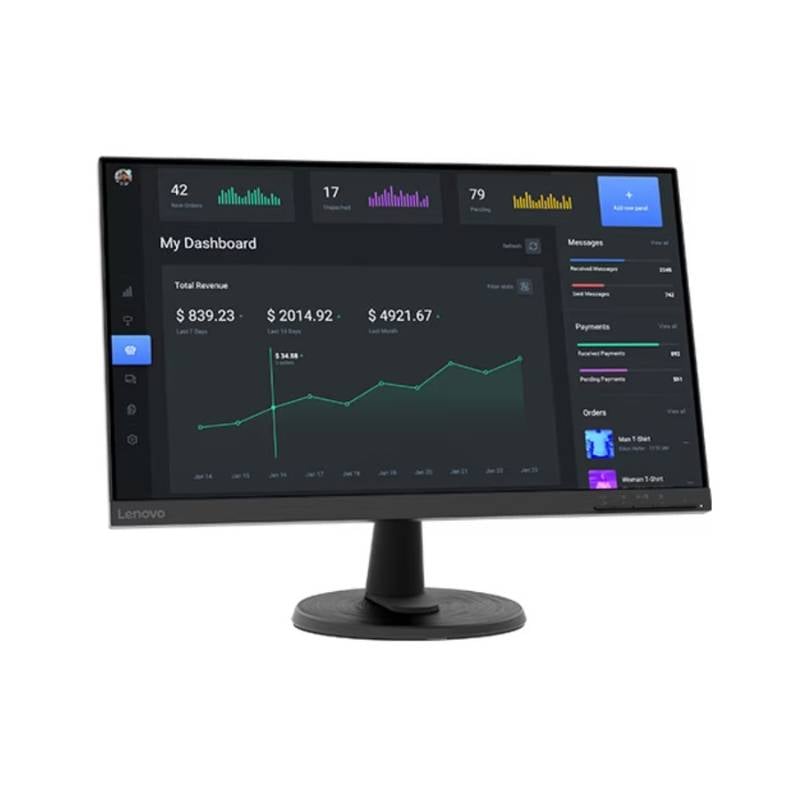 Monitor Lenovo D24-40 FHD VA 75Hz