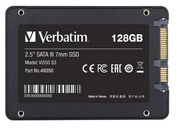 DISCO SOLIDO VERBATIM 128GB - Vi550 - (Cod. 2459)