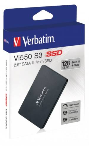 DISCO SOLIDO VERBATIM 128GB - Vi550 - (Cod. 2459)