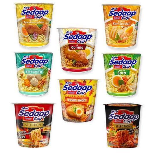 mie Sedaap Cup all variant