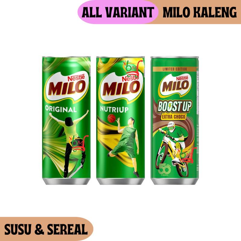 Milo kaleng 240ml all variant