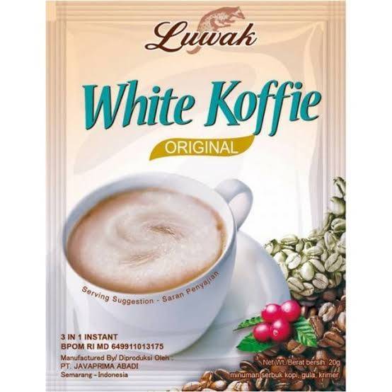 Luwak white coffee sachet 20gr