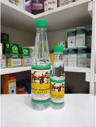 Larutan penyegar cap badak 200ml