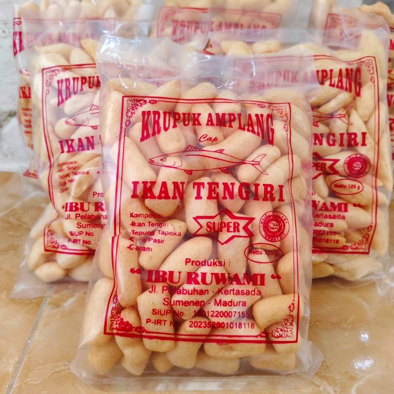 Amplang ikan tengiri