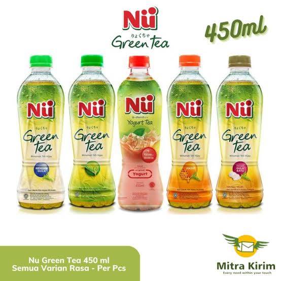 Nu Green Tea 450ml all variant