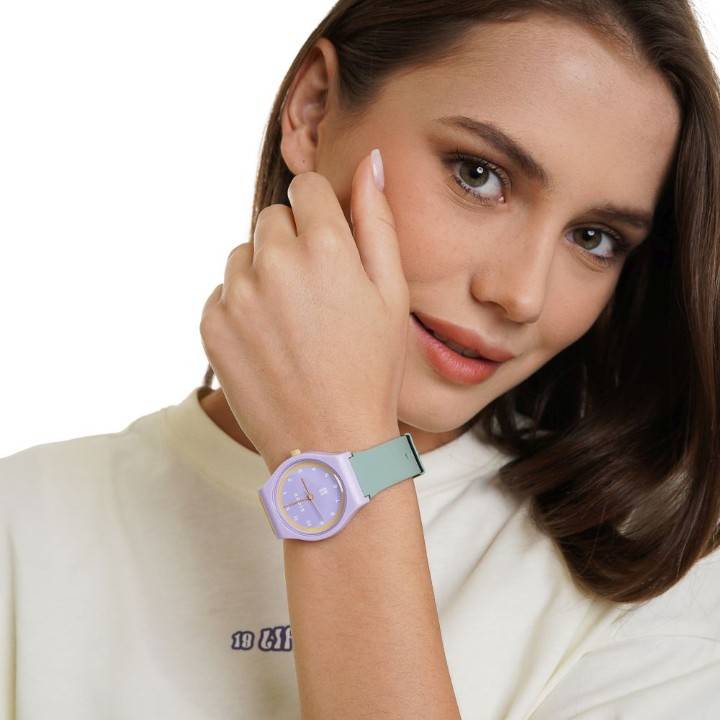 WS GOLDA COLOR BLOCKING WATCH