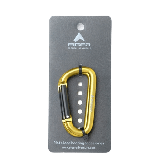 6 MM D CARABINER 2 PCS