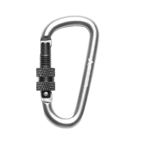 6 MM D CARAB WSCREW LOCK
