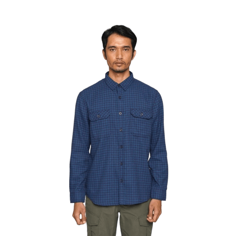 SKYTRAP FLANNEL SHIRT LS