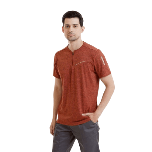 REDOURA HALFZIP TEES SS
