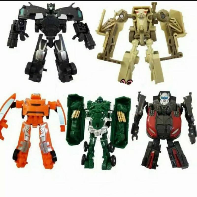 Mainan Mobil Robot Mobil Mobilan Boboiboy Galaxy Transf - 5 - 1