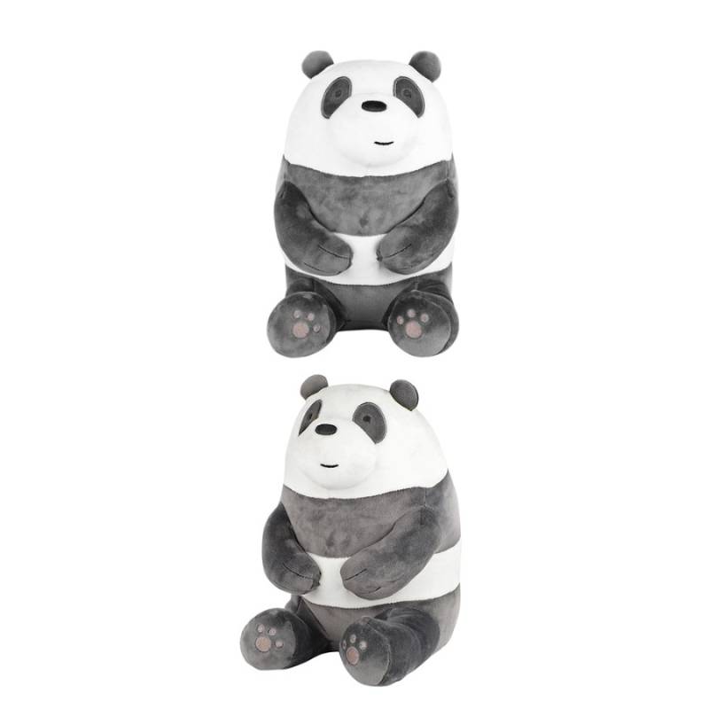 Boneka mainan anak We Bare Bears-Lovely Sitting Plush - Grizzly