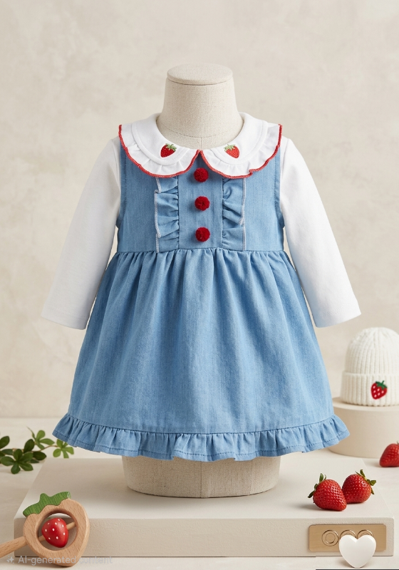 kids new born frock