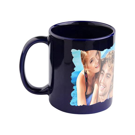 TAZAS FULL COLOR AZUL CLARO CON PARCHO BLANCO 11ONZ SUBLIMACION