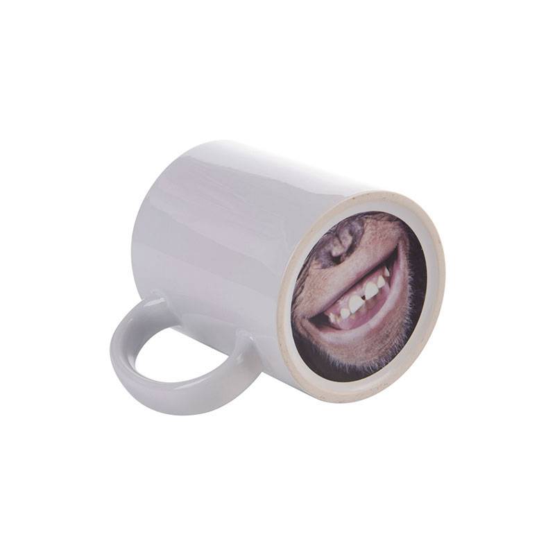 TAZAS FONDO DE ANIMAL MONO 11 ONZ PARA SUBLIMACION