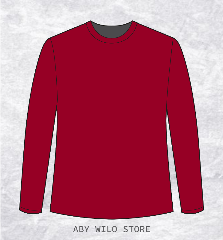 Camiseta Roja manga larga Drifit