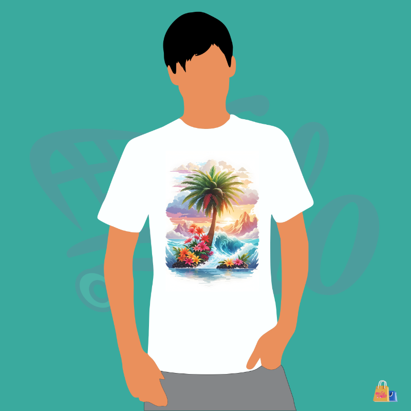 Palm Style Camiseta (All por mayor)