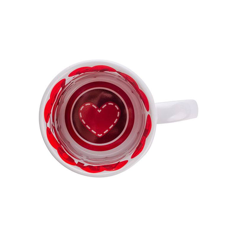 TAZAS BLANCAS 11ONZ INTERIOR TE AMO