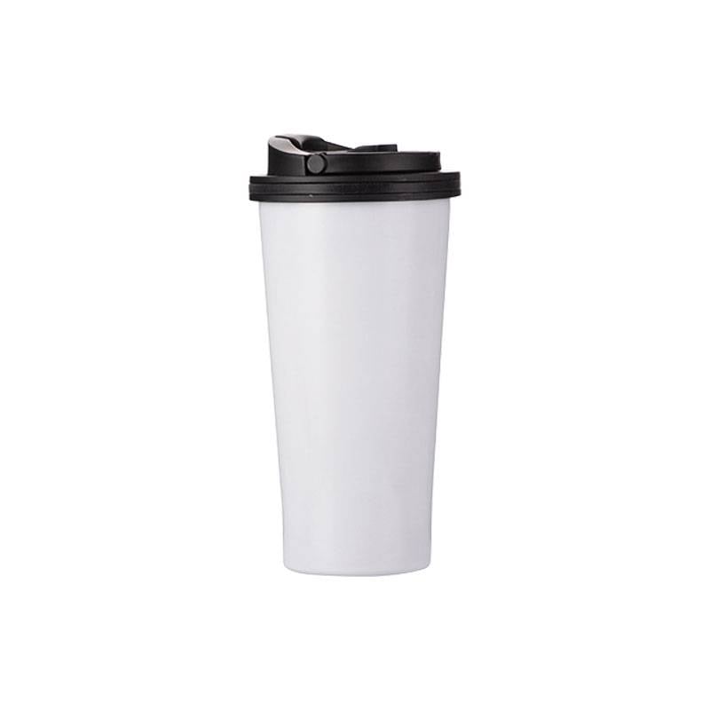 TERMOS ACERO BLANCOS CON TAPA DE SEGURIDAD 16ONZ