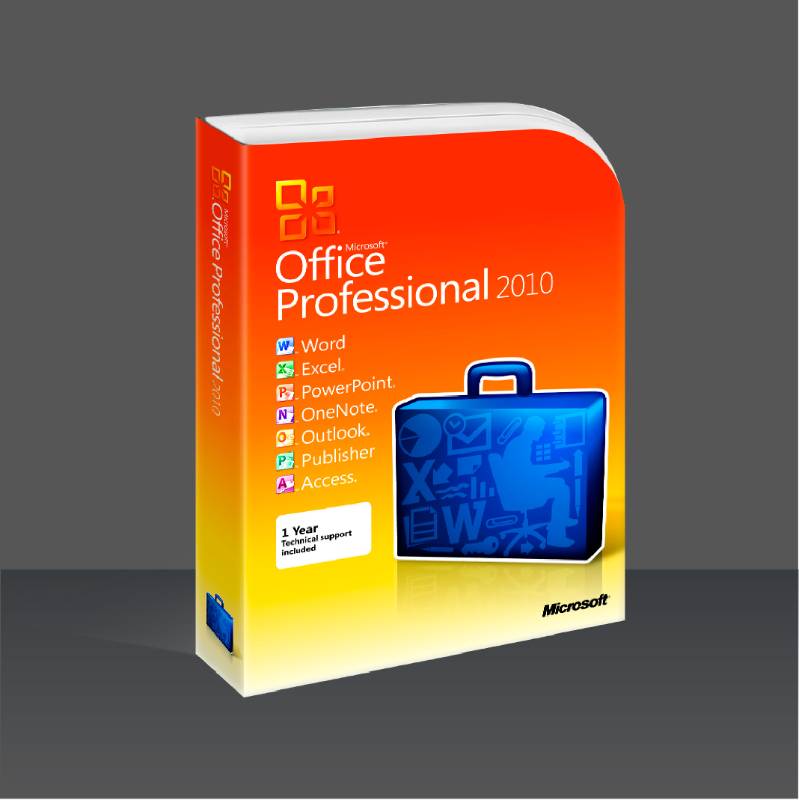 Instalación y activación de Microsoft Office 2010 Professional