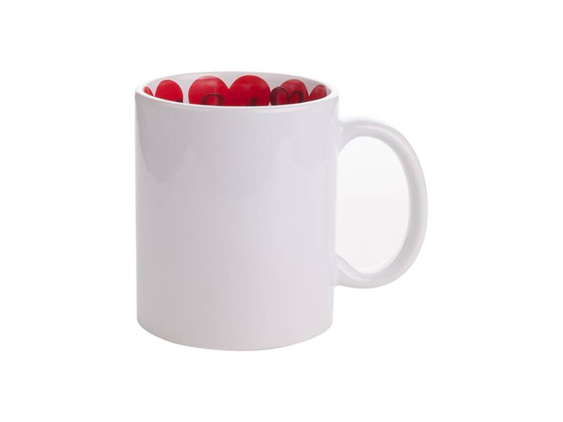 TAZAS BLANCAS 11ONZ INTERIOR TE AMO