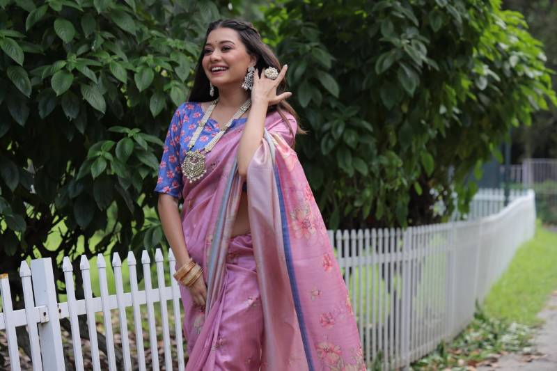 Yogita 102 Soft Tussar Silk Saree