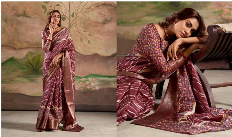 Jamoon Silk - Dola Silk Saree