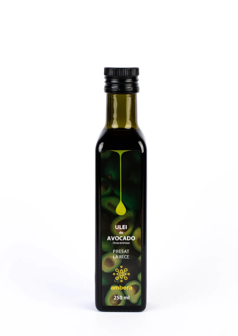 Ulei presat la rece de Avocado - Ambera